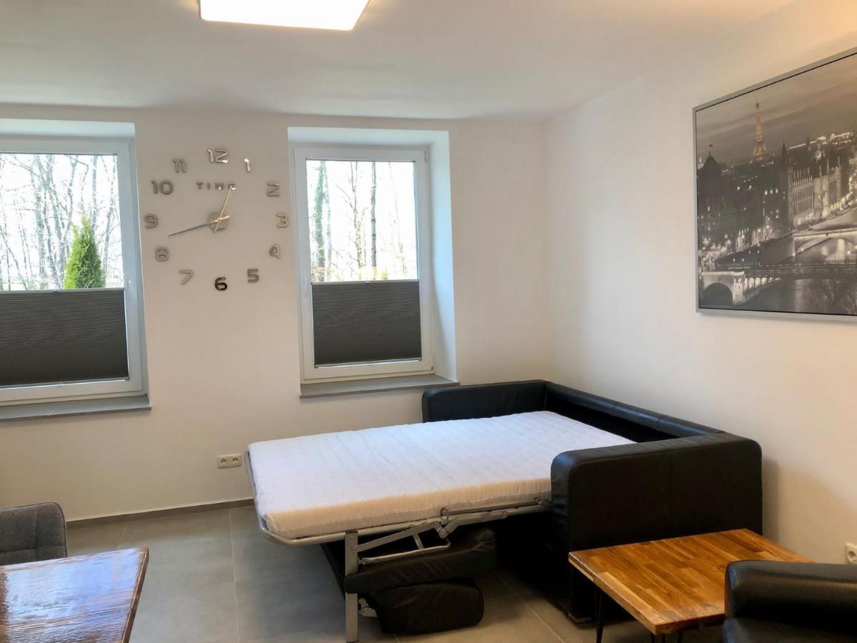 Erdgeschoss-Appartement Mit Seeterasse Ahrensbok Bagian luar foto